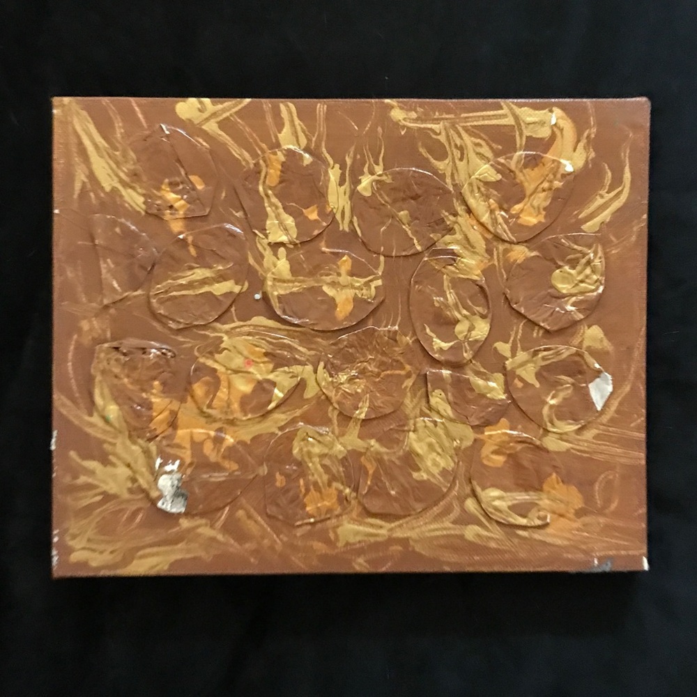 Abstract Exclusive Unique Rare Hand Design Painting